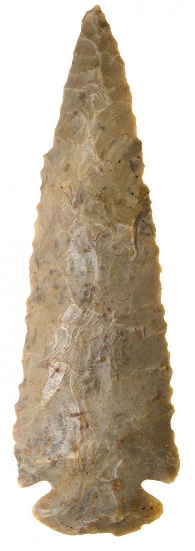 4 3/8" Flintridge Dovetail.  Licking Co, OH.  Burin (1 of 3)