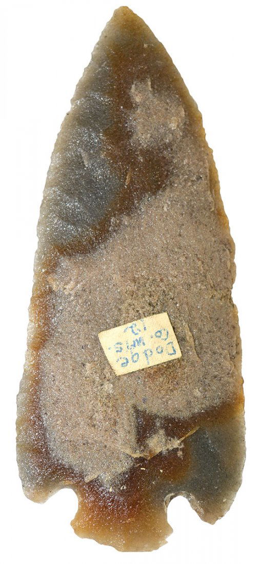 5 7/8" Hopewell.  Dodge Co, WI.  Rogers COA. Hixton (1 of 3)