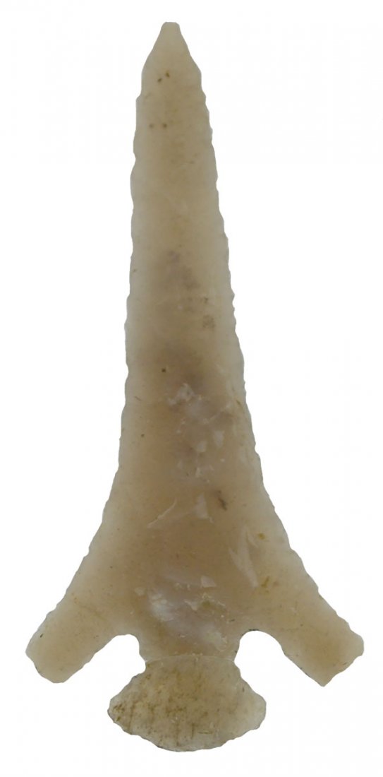 1 3/4" Agee.  Found by Glen Kizzia at the Kidd Site (1 of 4)