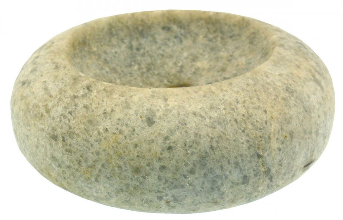 5 5/8" Quartz Double Cupped Discoidal.  Greene Co, TN. (1 of 6)