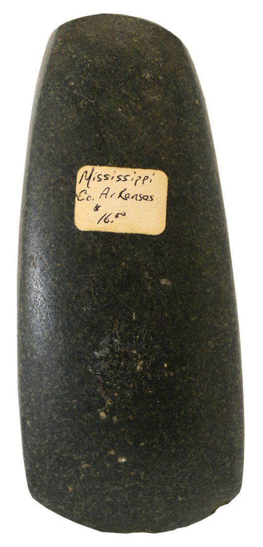 5 3/16" Square Sided Celt.  Mississippi Co, AR. (1 of 3)