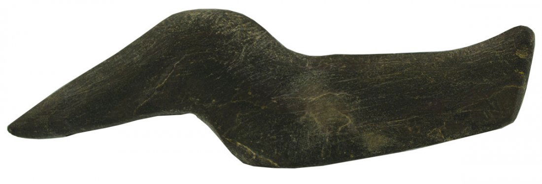 3 15/16" Long Beak Birdstone.  Union Co, OH (Richwood). (1 of 4)