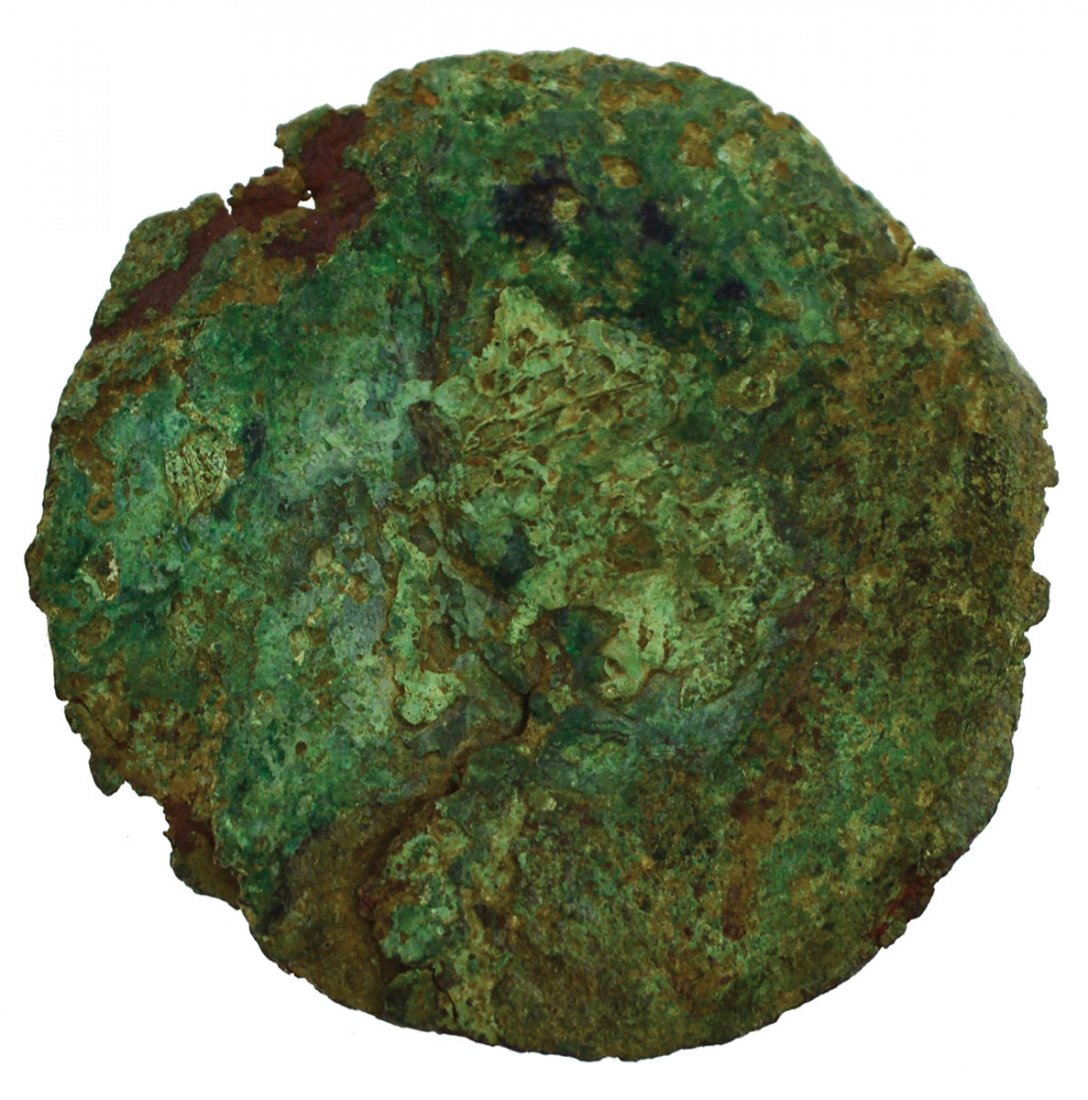 1 5/8" Copper Earl Spool Guilding.  Greene Co, IL (near (1 of 3)