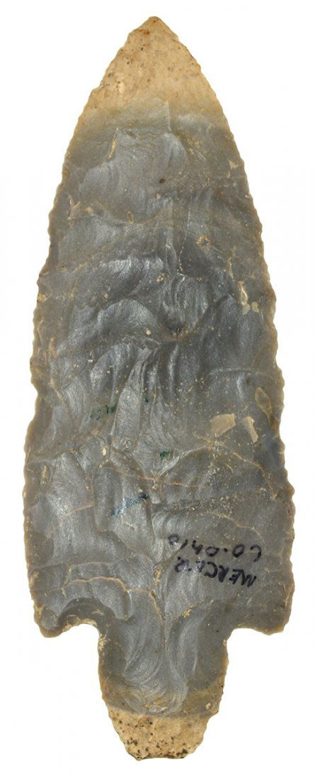 5 5/16" Adena Robbins.  Mercer Co, OH.  Davis G9 COA. (1 of 3)