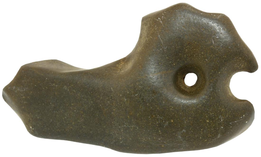 6 7/8" Stone Pipe Preform.  Found by Bob Meadows in (1 of 2)