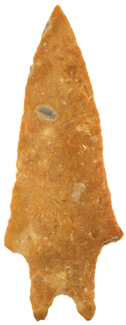 3 15/16" Pedernales.  Wilson Co, TX (Cibilo).  Rogers (1 of 3)