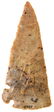 4 7/16" Corner Tang Knife. Fayette Co, TX. Rogers