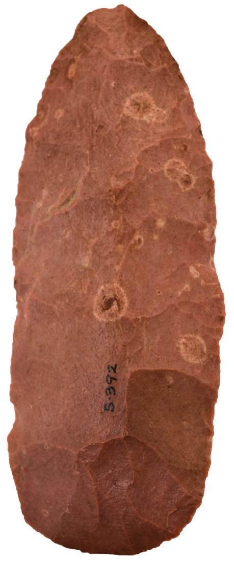 5 3/8" Buffalo River Chert Blade.  Posey Co, IN. (1 of 3)