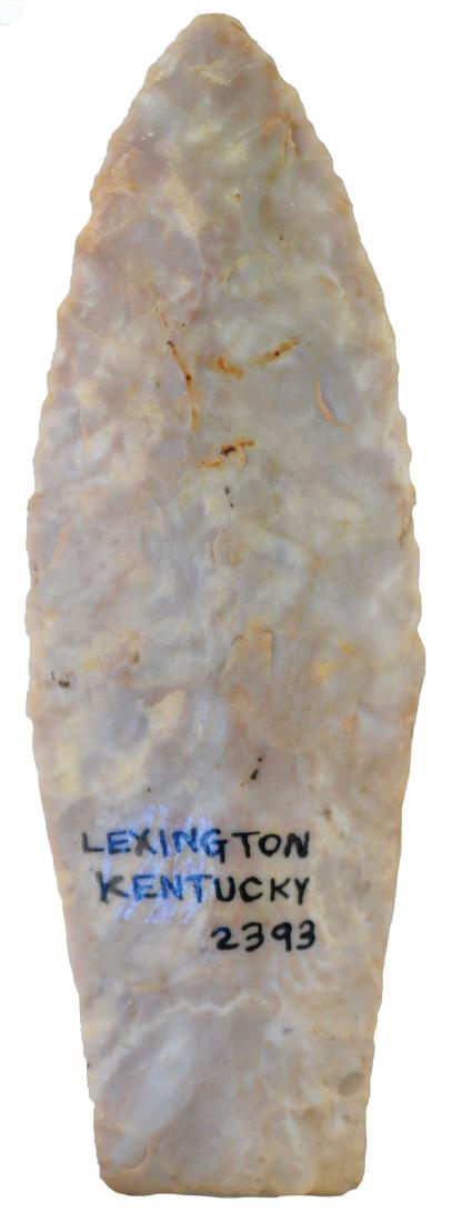 3 1/8" Agate Basin.  Lexington, KY.  Davis G10 COA (1 of 3)