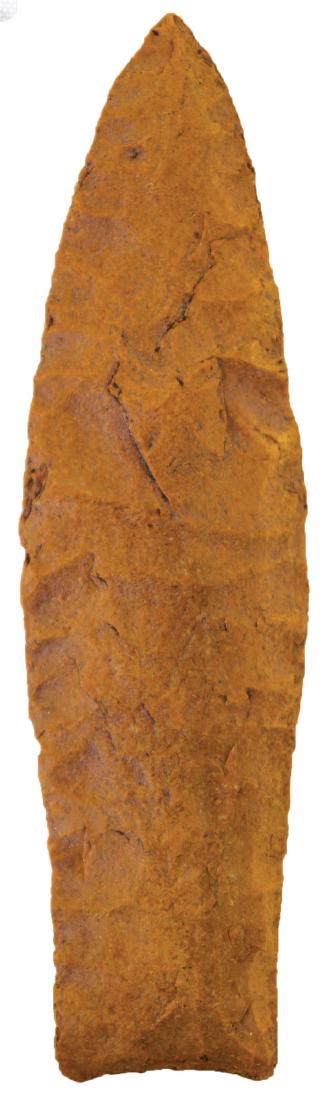 3 11/16" Agate Basin.  Casper, WY.  Spanish Diggings (1 of 4)