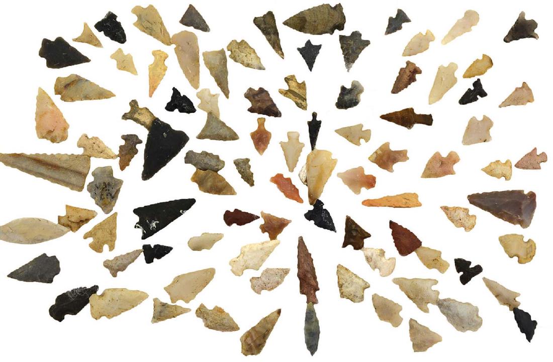 105 Birdpoints.  Variety.  Some nice ones.  5/8"-1 3/4" (1 of 1)