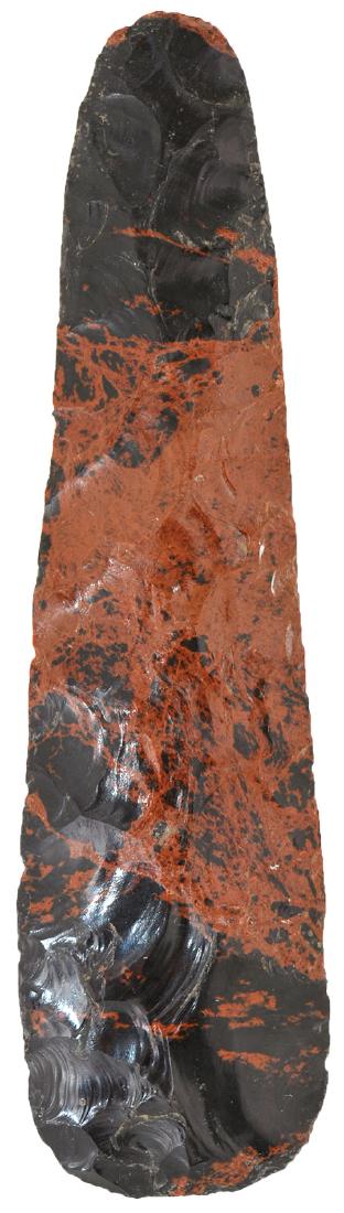 8" Mahogany Obsidian Blade.  Northern MX.  Well made, (1 of 2)
