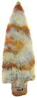 5" Adena. OH. Red Striped Flintridge. OH. Davis COA - 2