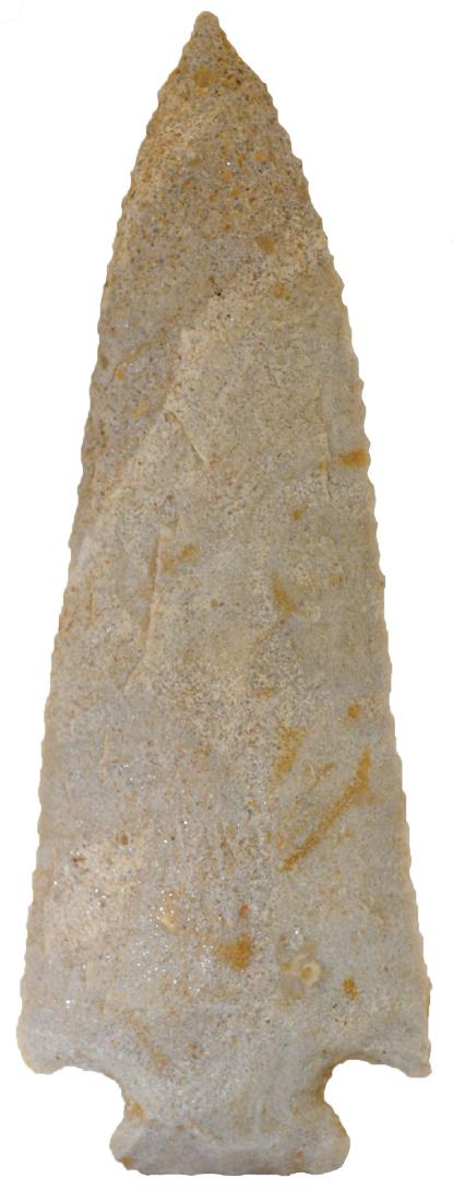 5 1/2" Benton.  Madison Co, TN.  Quartzite.  Rogers COA (1 of 5)