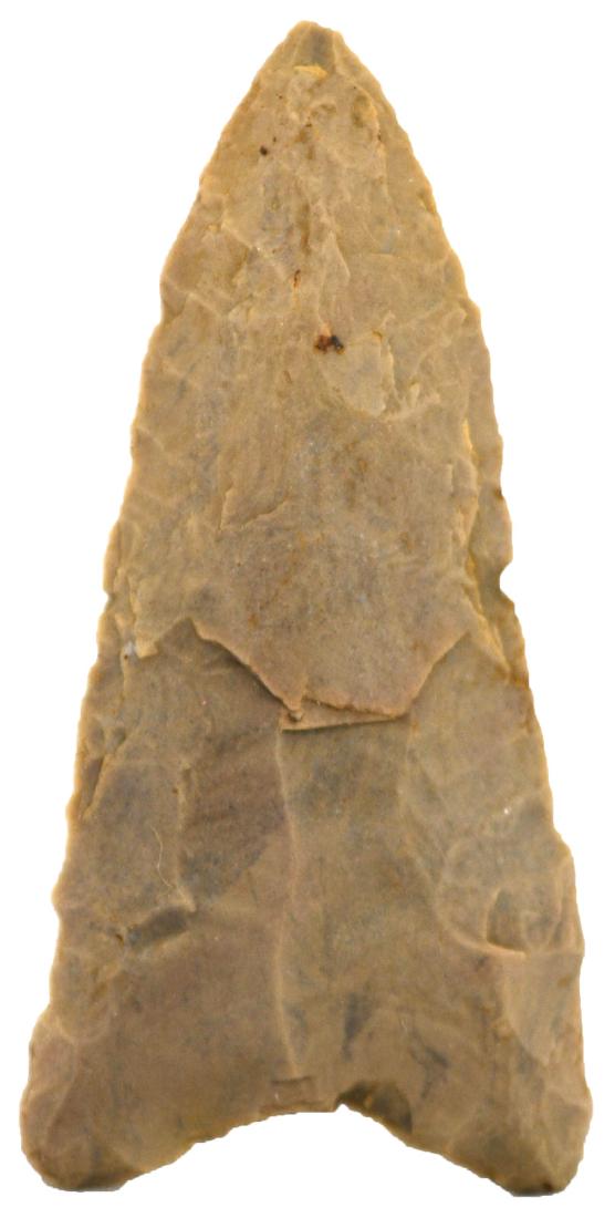 2 1/2" Redstone.  TN.  Rare Clovis type.  Dover, G10. (1 of 3)