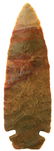 5 1/8" Dovetail. Brown Co, OH. Carter Cave Flint. - 2