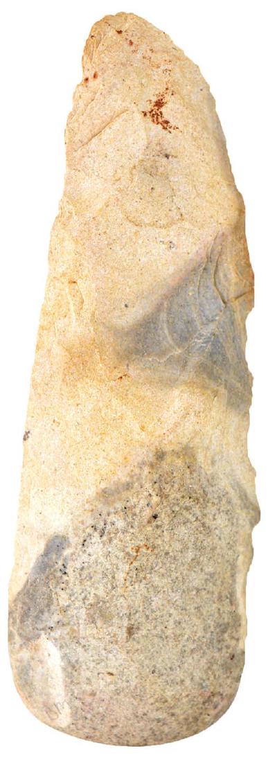 8 1/4" Flint Celt.  KY.  Mill Creek.  Jackson COA (1 of 3)