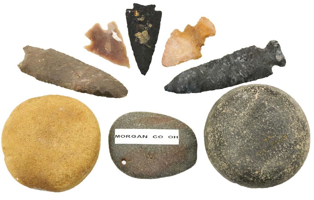 The remainder of the Guckert Collection:  12 Artifacts (1 of 6)
