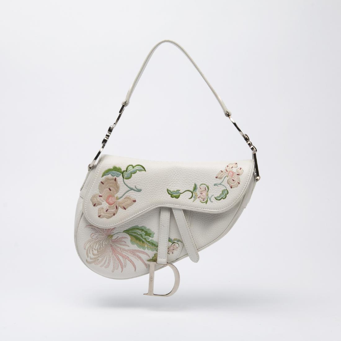 dior saddle bag leather