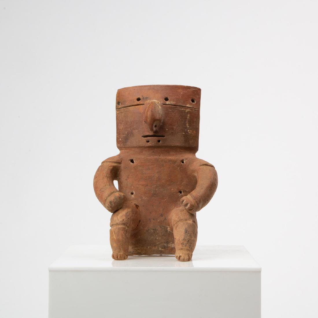 A PRE-COLUMBIAN QUIMBAYA RETABLO FIGURE (1 of 12)