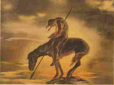 James Earle Fraser Signed Litho End Of The Trail Jul 12 19 Circle Auction In Mo