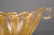 Barovier & Toso Murano Gold-Fleck Art Glass Bowl - 7