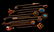 Group of 12 Gold and Gemstone Stick Pins, 10K & 14K - 2