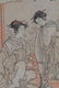 Two Isoda Koryusai Ukiyo-e Color Woodblocks - 8