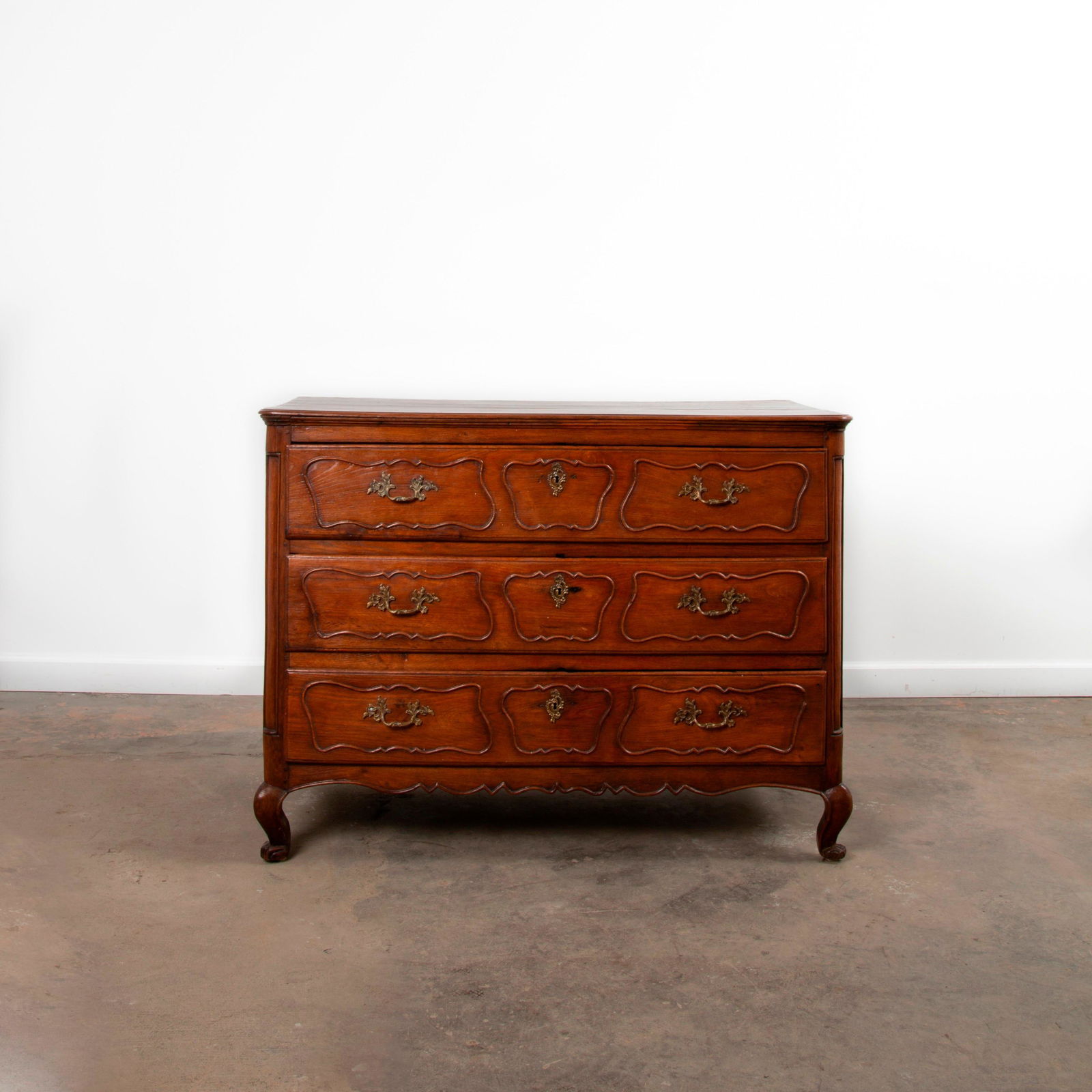 Antique French Oak Commode (1 of 10)