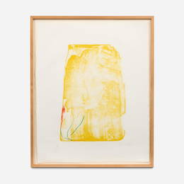 HELEN FRANKENTHALER / I Need Yellow (1973)