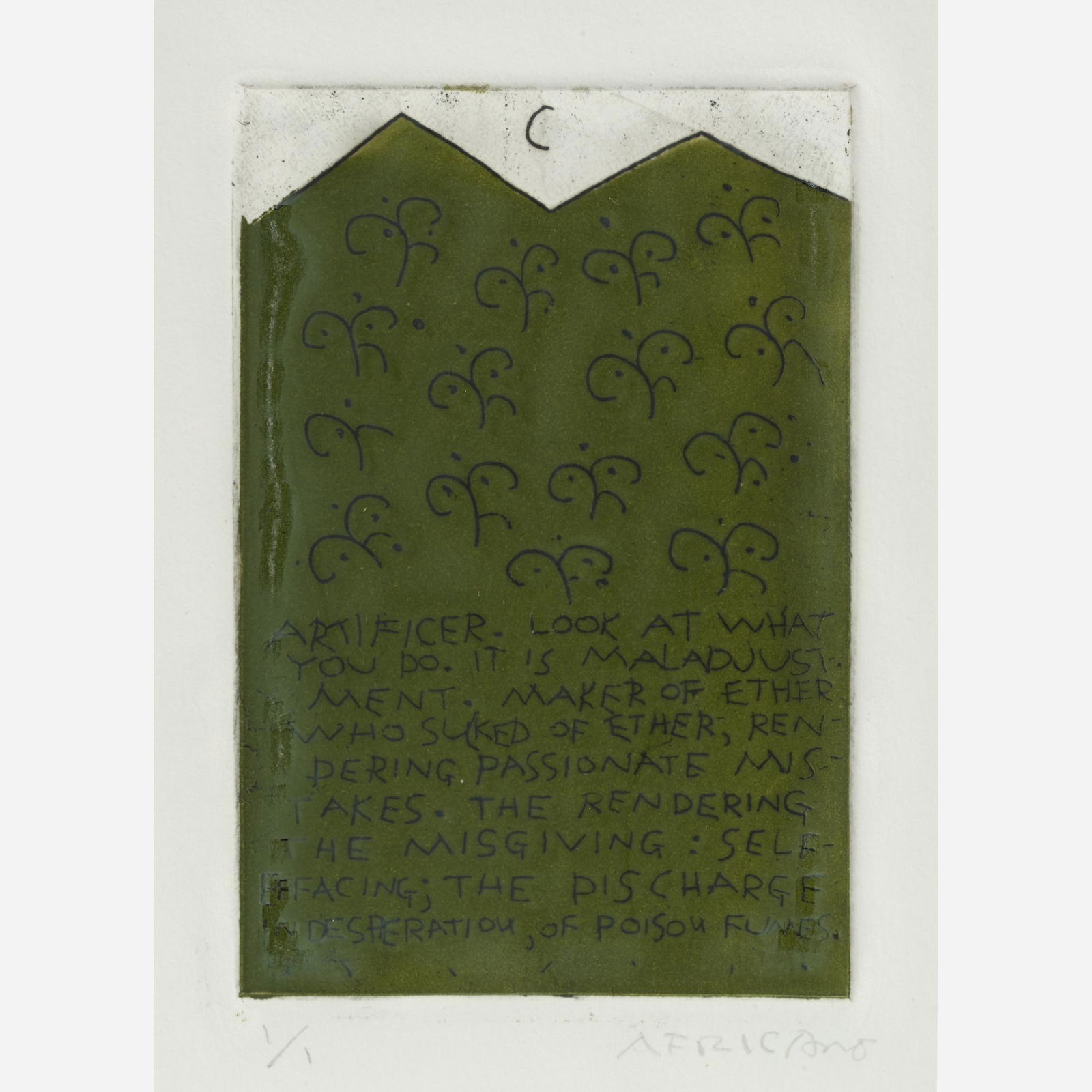 NICOLAS AFRICANO / Artificer (1971) (1 of 5)