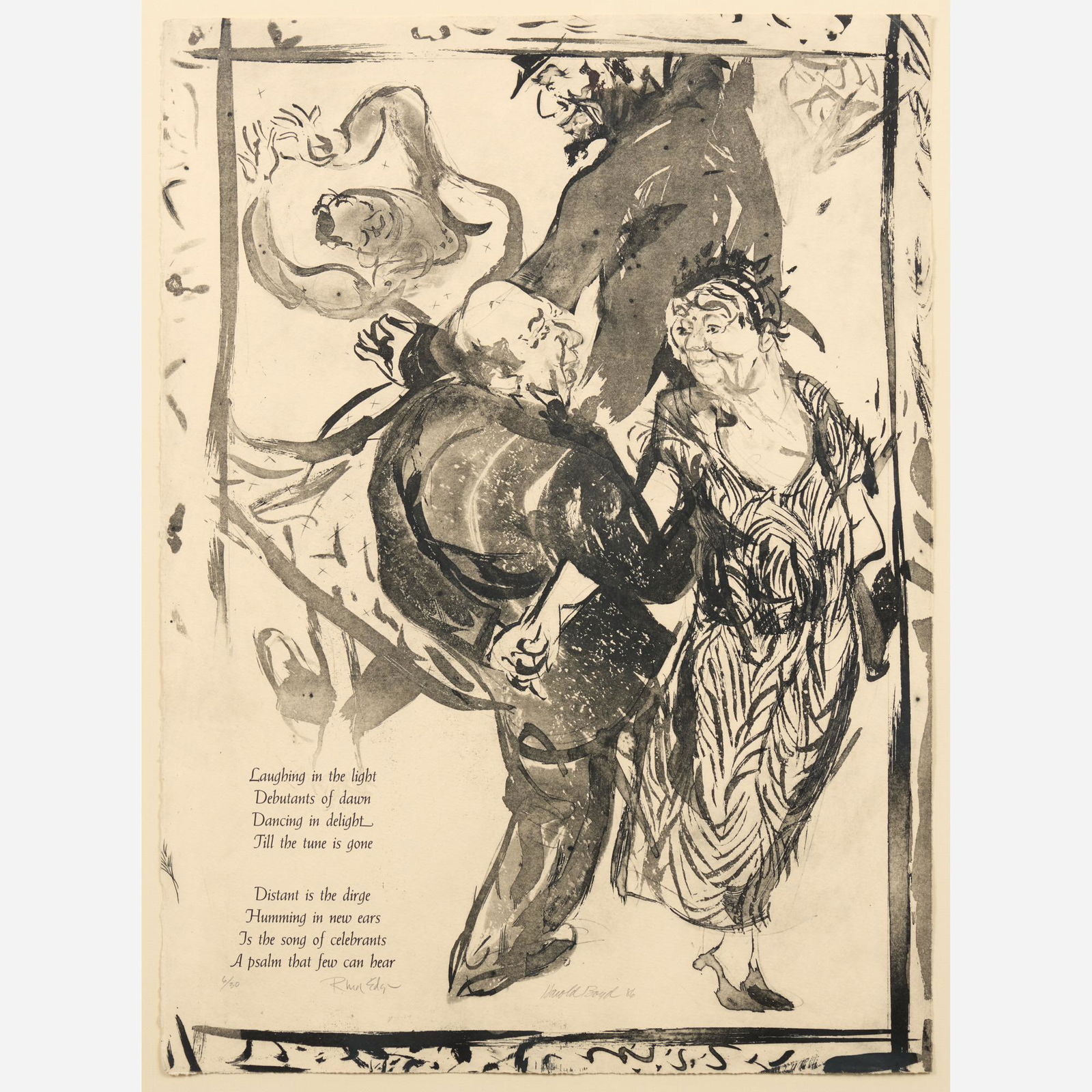 HAROLD BOYD & RHEA EDGE / Laughing in the Light (1986) (1 of 4)