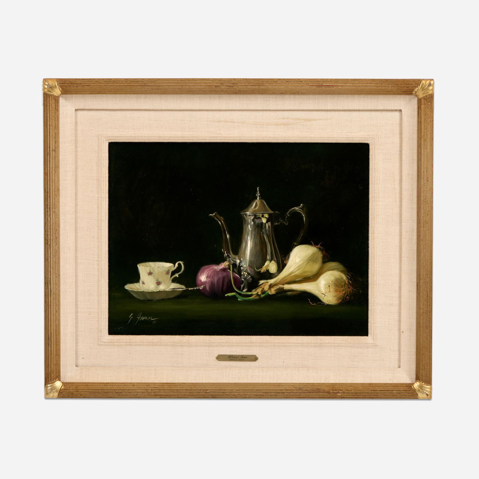 GERALD FARM "Almost Four" (Oil circa 1990) (1 of 11)