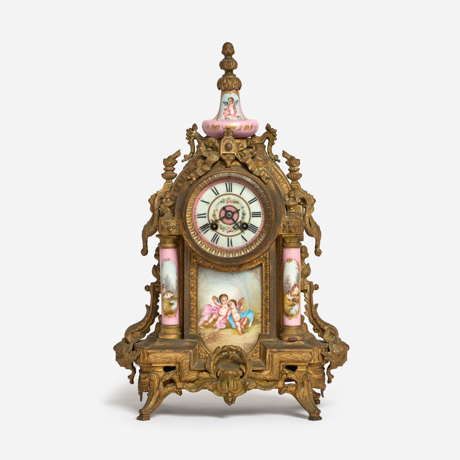 Antique Neoclassical Mantel Clock, Charles Jacques (NY) (1 of 8)
