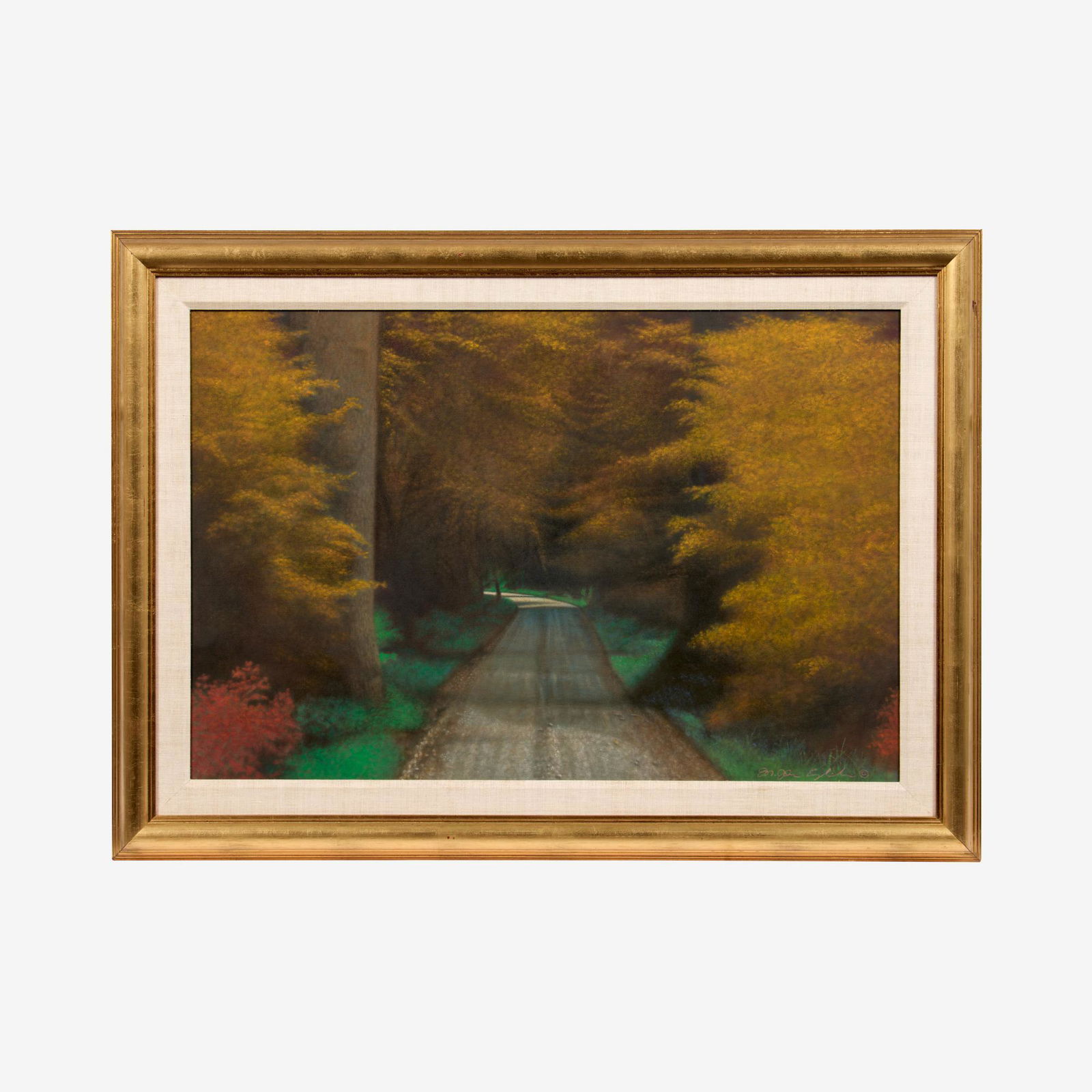 JOHN ENGLISH "The Road Not Taken" (1989 Oil) (1 of 6)