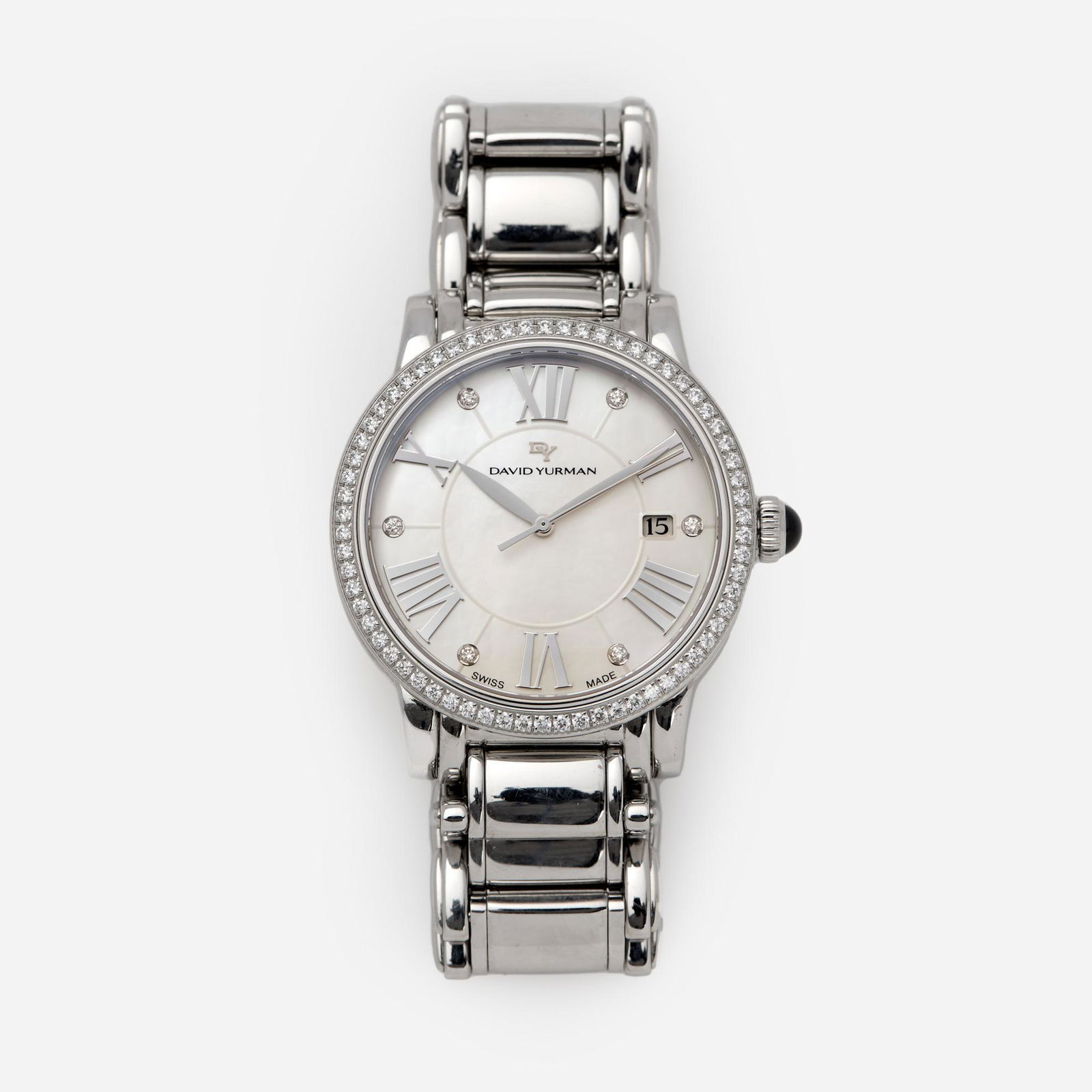 David Yurman Classic T716 Watch with Diamond Bezel (1 of 6)