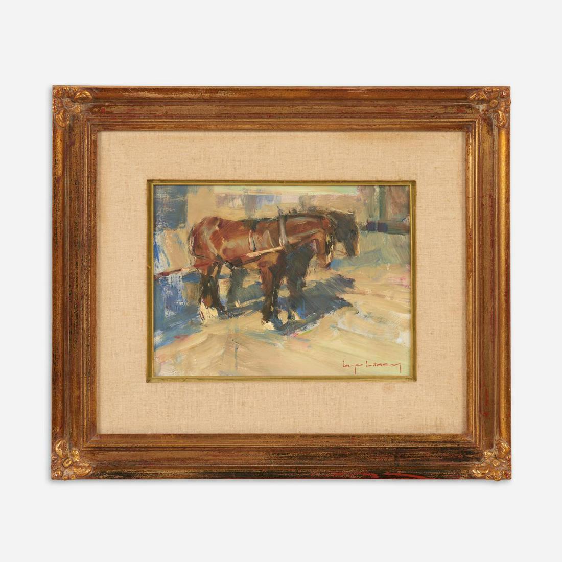 BYE BITNEY "Waiting for the Driver" (Oil) (1 of 7)