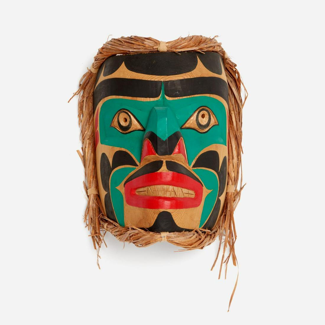 MATTHEW JAMES Kwakiutl Ancestral Elder Mask (1 of 8)