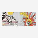 ROY LICHTENSTEIN "WHAAM!" (Pencil-Signed Diptych Offset)