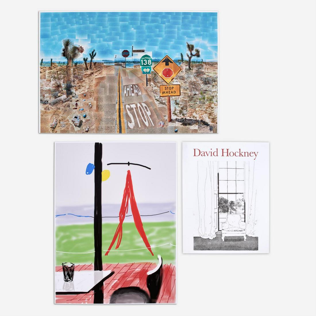 DAVID HOCKNEY (After) Three Prints (1 of 11)