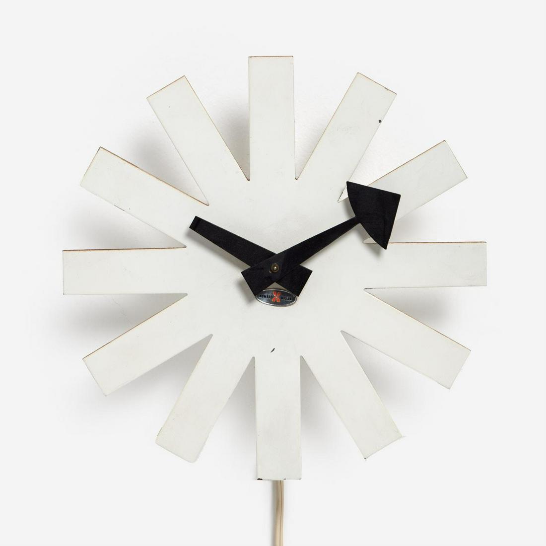 GEORGE NELSON 2213 Asterisk Clock (1950s) (1 of 5)