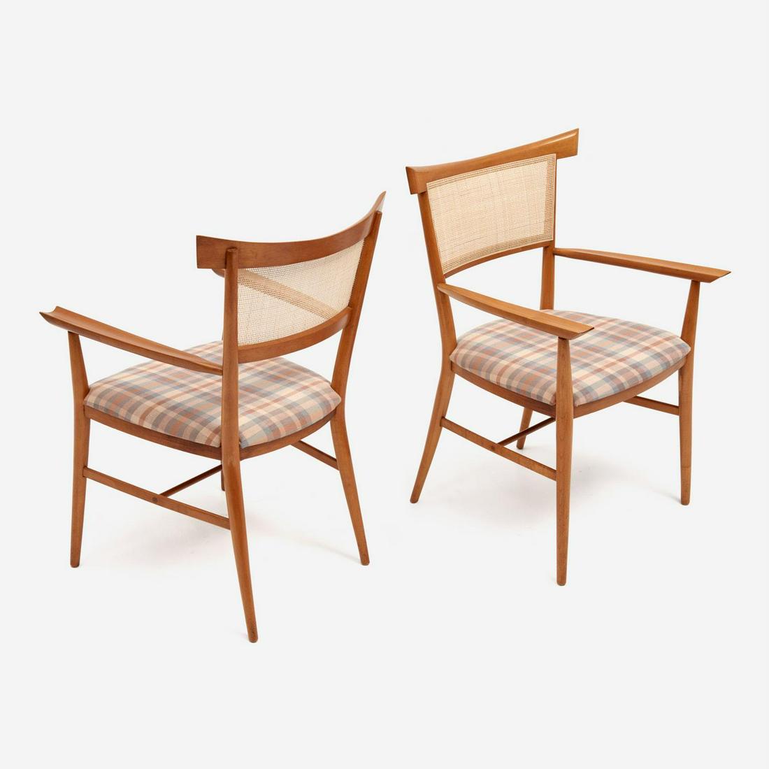 PAUL MCCOBB Planner Group 1536 Arm Chairs (1960s Pair) (1 of 10)