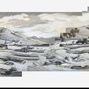 Thomas Hart Benton "Study for Wyoming Hay" Oil on Board (1963-64)