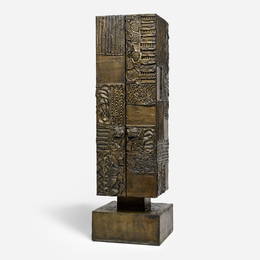 Paul Evans Studio Sculpted Bronze Cabinet (1972)