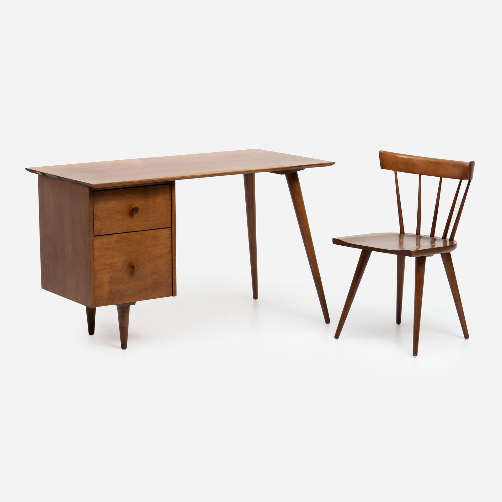 Paul McCobb Planner Group Desk and Chair (ca. 1950s) (1 of 10)