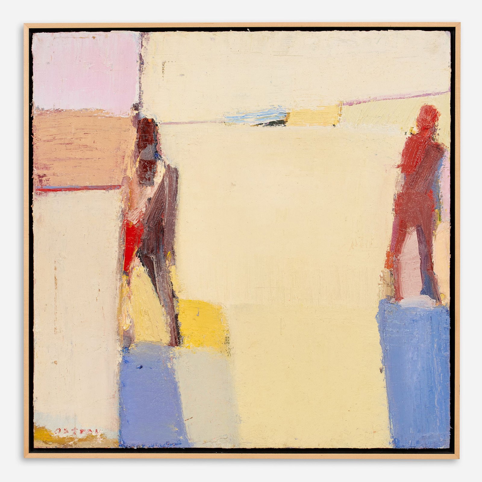 Sandy Ostrau "Between Points" (2004 Oil) (1 of 7)