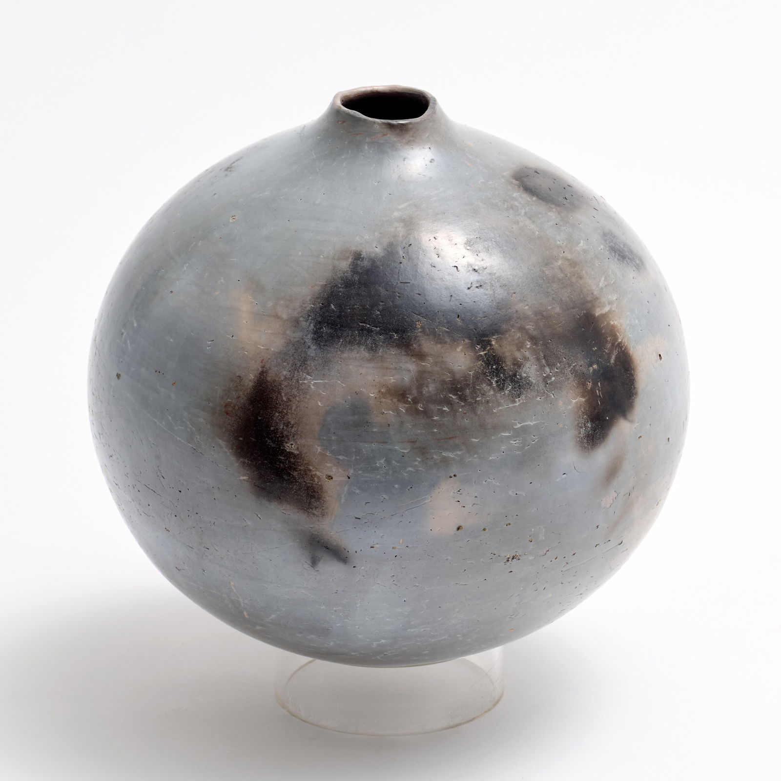 Rick Dillingham Stoneware Pot (1978) (1 of 10)