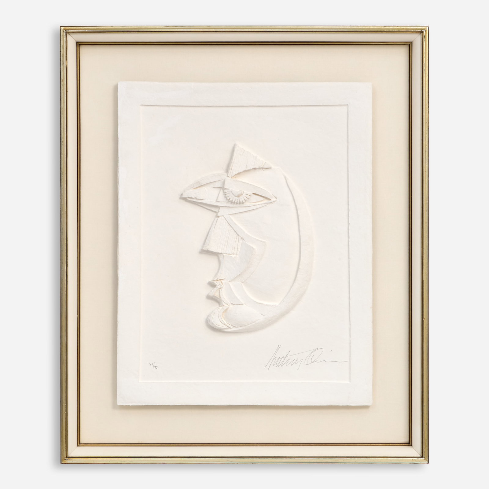 Anthony Quinn "Dream Girl" Vellum Relief (1986) (1 of 7)