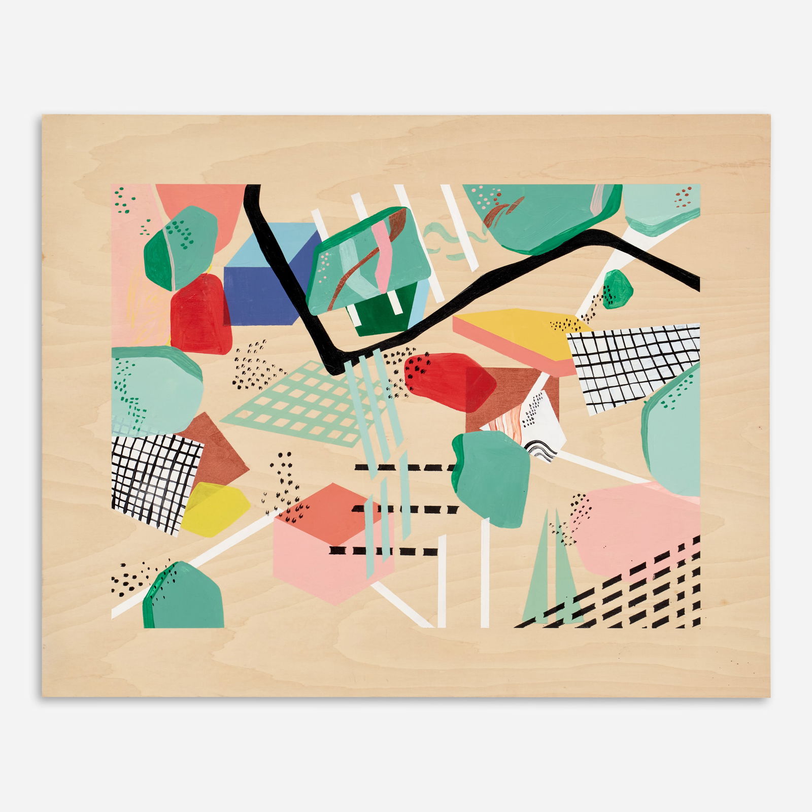 Nat Clinton Untitled 2017 Acrylic (1 of 6)