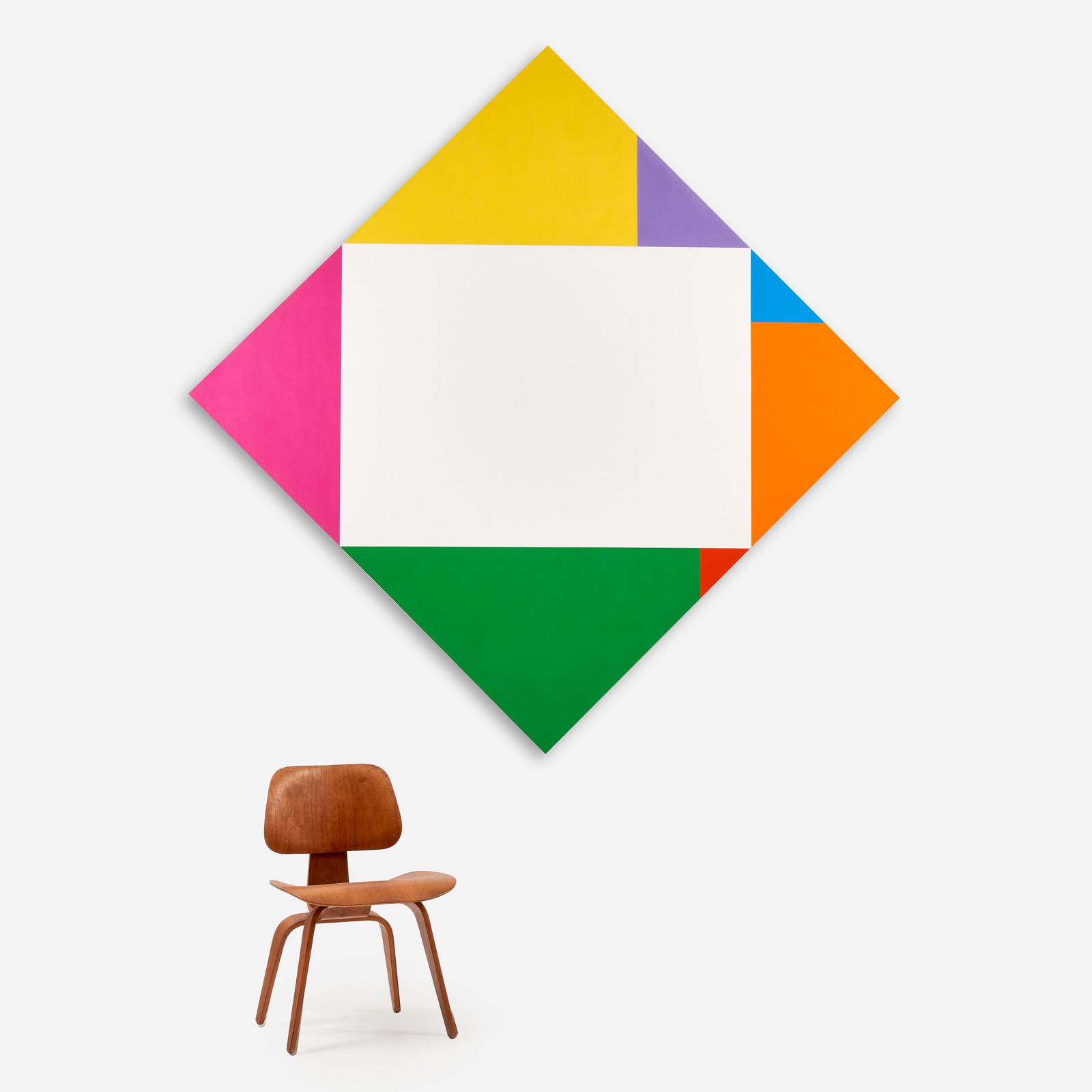 Nick Vaccaro "Surroundings" Acrylic (ca. 1980s) (1 of 5)